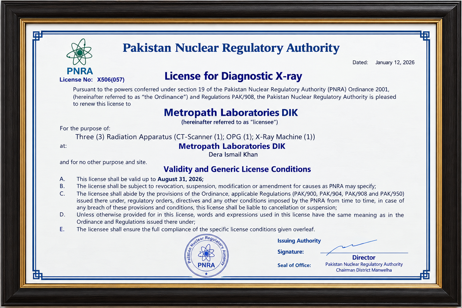 Pakistan Nuclear Regulatory Authority